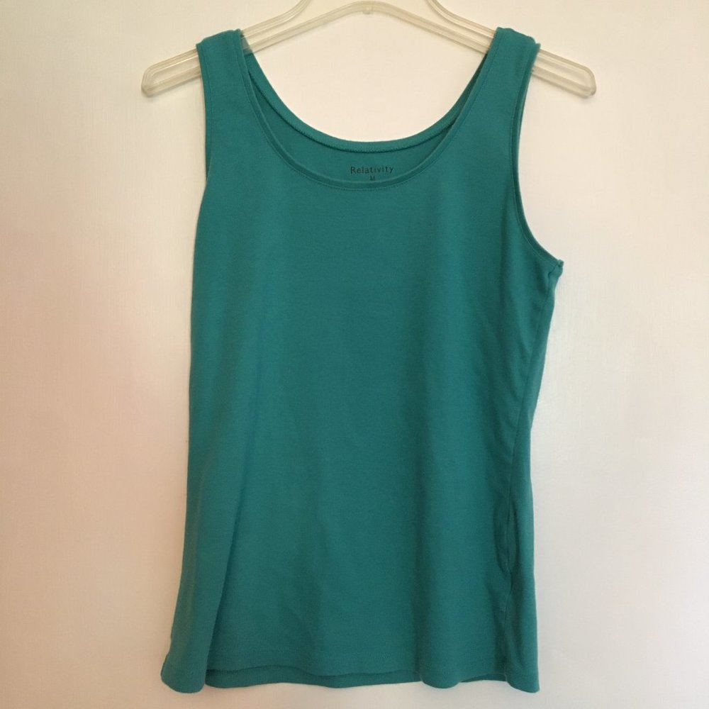 Teal Tank Top